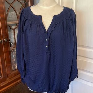 Blue Dress Barn Blouse, size 1X